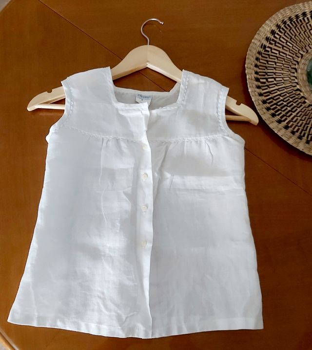 Blusa bianca taglia 8