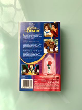 Película LA BELLA Y LA BESTIA (VHS)