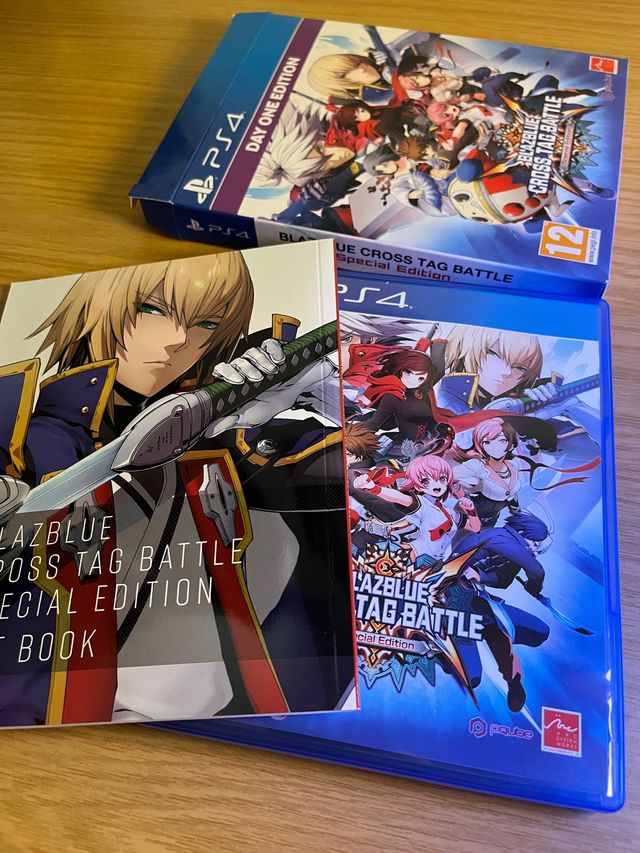 blazblue cross tag battle day one edition ps4