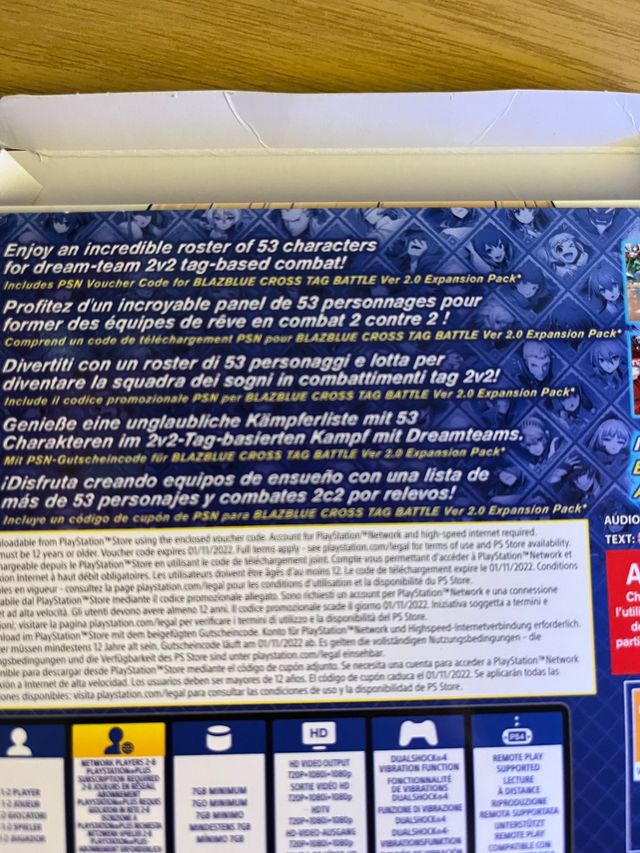 blazblue cross tag battle day one edition ps4