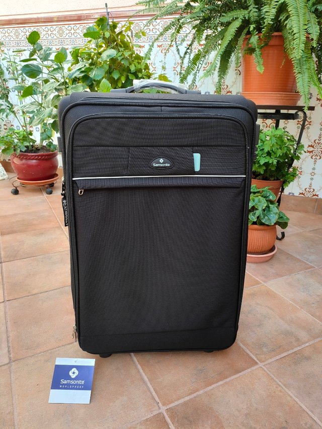 Maleta grande Samsonite negra