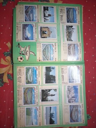 ALBUM CROMOS MUNDIAL MEXICO 86