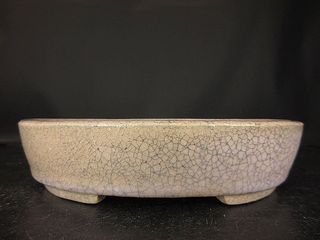 MACETA DE BONSAI KOYO. 15,8 X 12,8 X 3,5 cm.