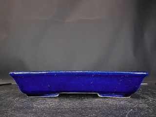 MACETA DE BONSAI KOYO. 18.2 X 14 X 3,5 cm.