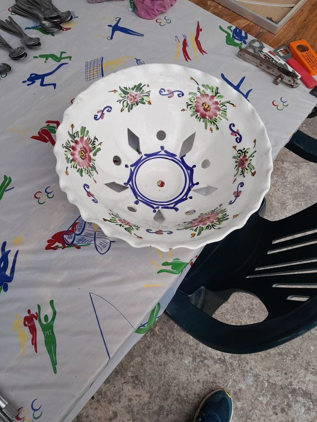 Lámpara de techo de porcelana