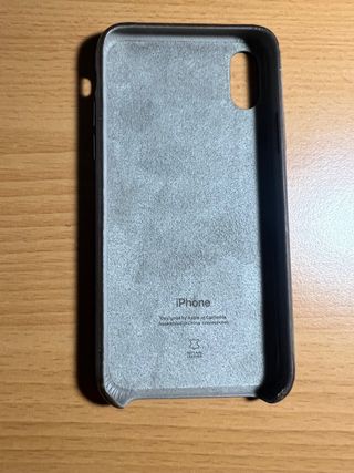 Funda piel iPhone X