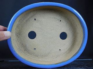 MACETA DE BONSAI KOYO. 17 X 14 X 3,5 cm.