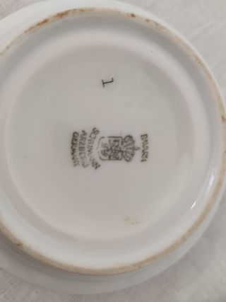 Juego tetera, azucarero y lechera