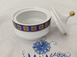 Juego tetera, azucarero y lechera