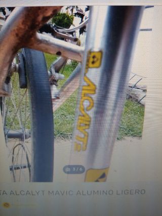 Bicicleta mávic alcalyt. Aluminio lige