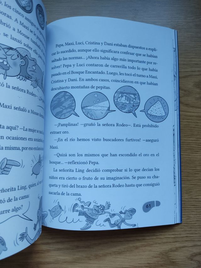 Misterio en el bosque encantado.