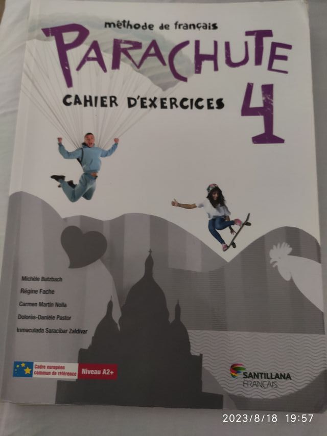 Libro y cuadernillo de francés 4Eso