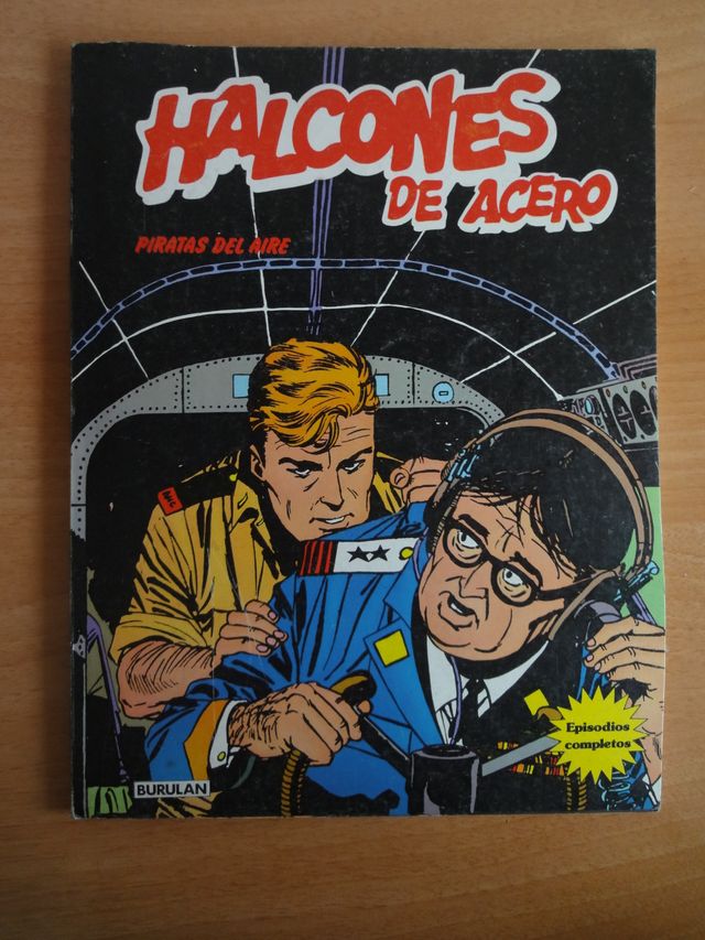 Lote 3 Cómics Halcones de Acero (Burulan, 1974)