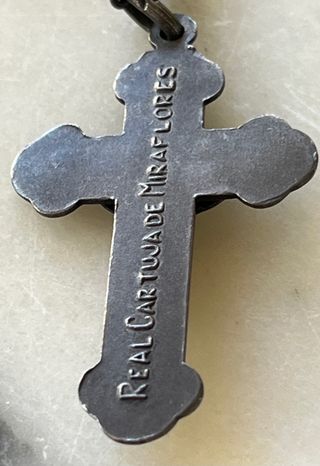 Antiguo rosario de la cartuja de Miraflores