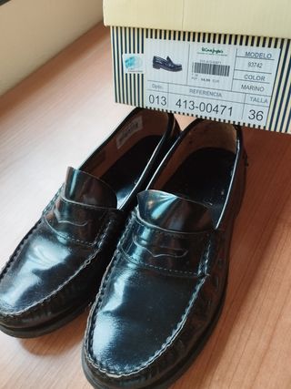 Zapatos Mocasines piel