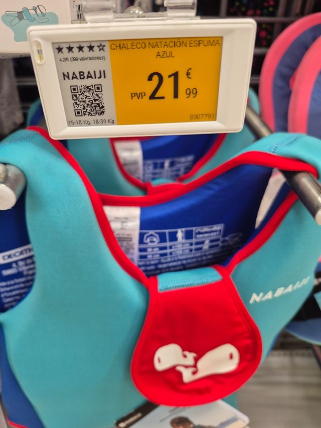 Chaleco piscina
