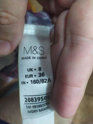 Casaca de mujer. Talla 36