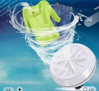 Lavatrice da viaggio ad ultrasuoni