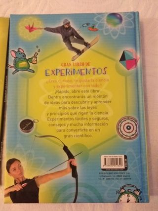 NUEVOS. Libro de experimentos para niños