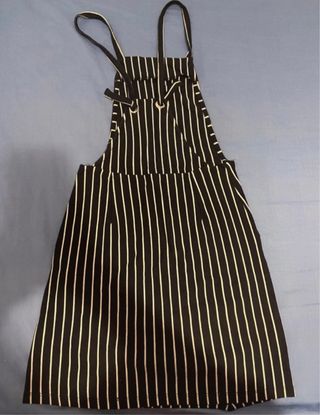 Peto azul marino de rayas