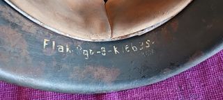 Casco alemán M42 Luftwaffe con alambre