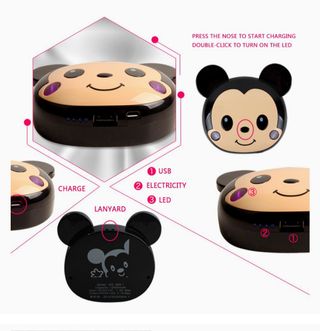 Batería portátil Mickey Mouse