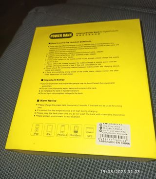 Batería portátil Mickey Mouse