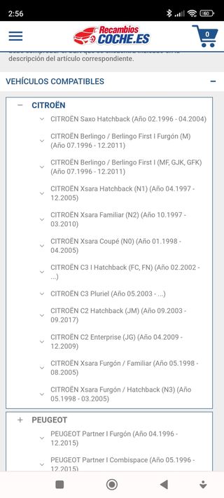 Colector de admision Citroën/Peugeot