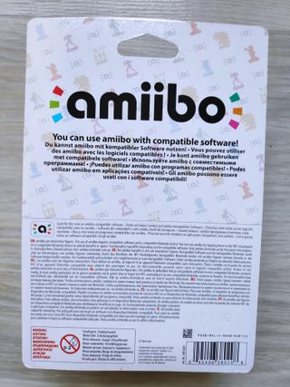 Figura amiibo Zelda breath of the wild Nintendo