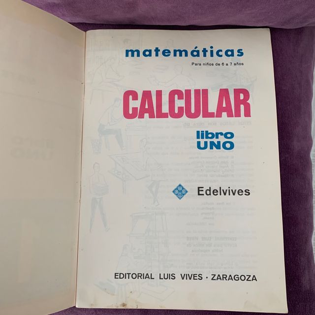 Calcular. Matemáticas. 1966