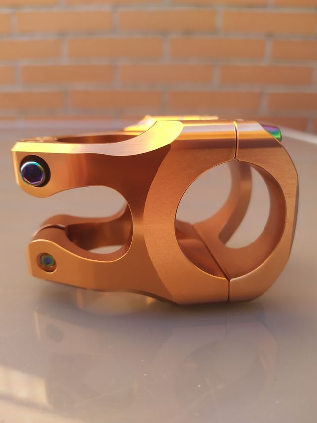 Potencia 31,8x35mm 0° Cobre. Enduro. NUEVA. ENVÍO!