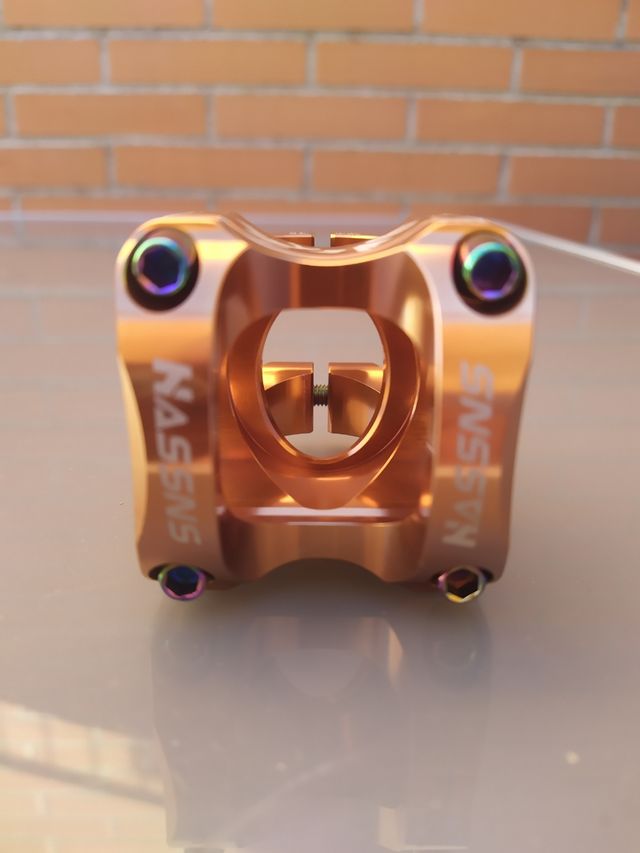 Potencia 31,8x35mm 0° Cobre. Enduro. NUEVA. ENVÍO!