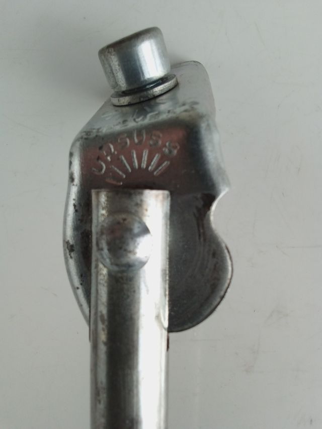 Attache Rapide De Selle De Vélo Vintage URSUSS Brevetto, Acier Chromé, Italie