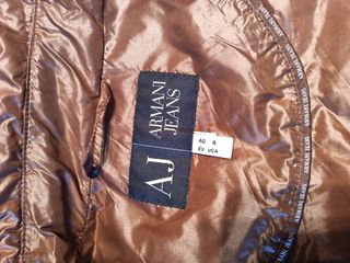 plumas corto Camel Armani jeans original S