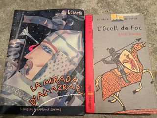 Libros de literatura en valenciano.