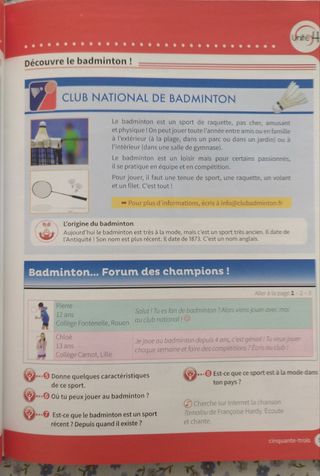 libro francés 1 eso