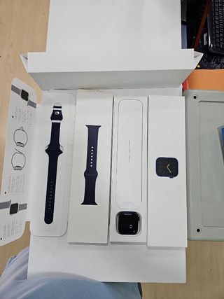 Apple watch 6 44mm deep navy sport band