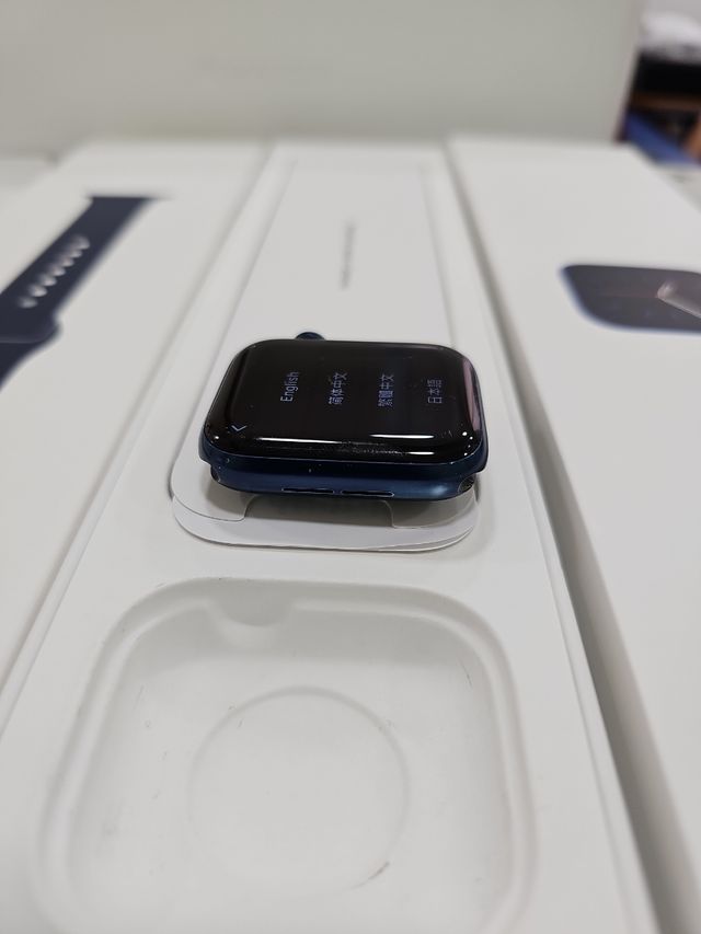 Apple watch 6 44mm deep navy sport band