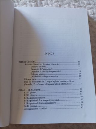 La gramática inglesa 1 parte (UNED)