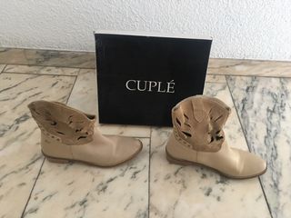 Botines de piel de Cuplé