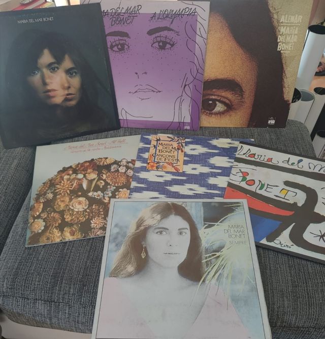 Lote de vinilos de Maria Del Mar Bonet