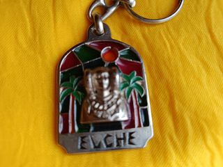 Llavero Dama de Elche con Pedreria