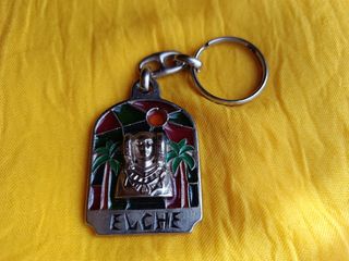 Llavero Dama de Elche con Pedreria