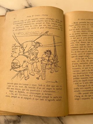 Antiguo libro. Novela