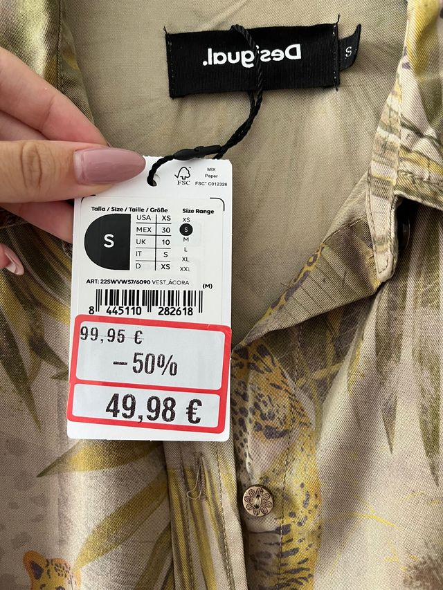 Vestido safari Desigual