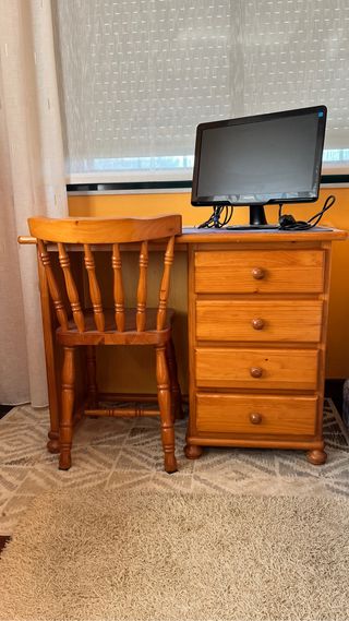 Escritorio madera de pino