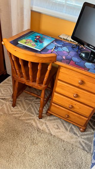 Escritorio madera de pino