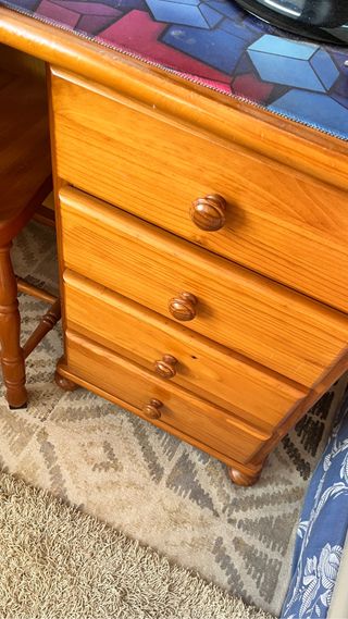 Escritorio madera de pino