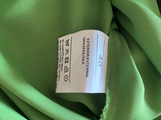 Vestido de fiesta Antonio Pernas. Seda 100%