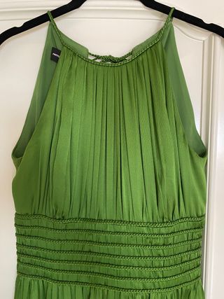 Vestido de fiesta Antonio Pernas. Seda 100%
